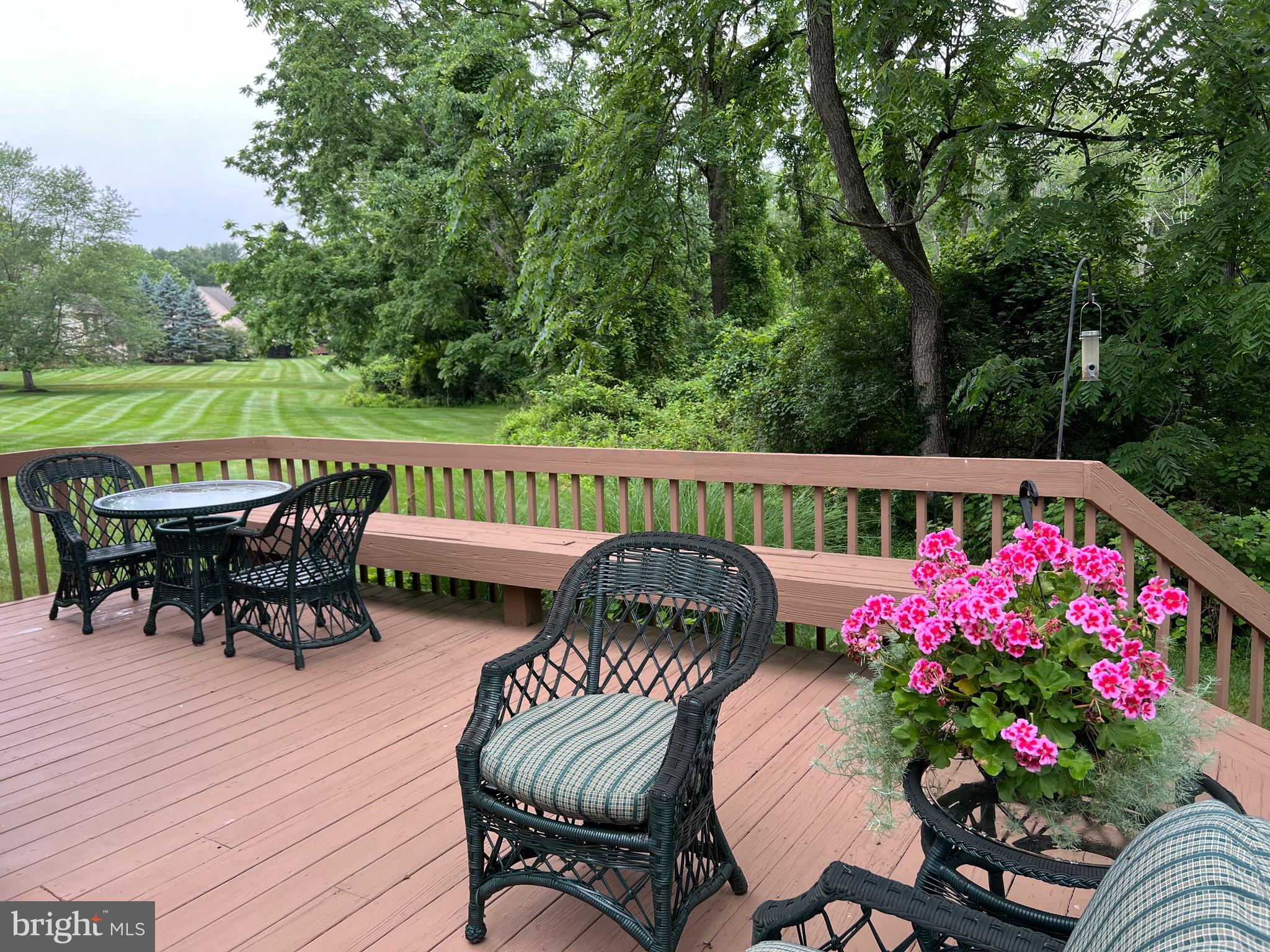 431 Waynesbrooke Road Berwyn, PA 19312 - Photo 49 of 63 a view of a chairs and table in the patio and a garden