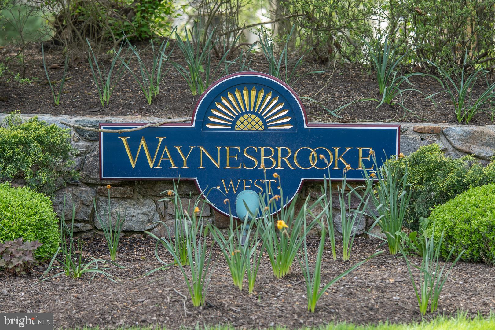 431 Waynesbrooke Road Berwyn, PA 19312 - Photo 58 of 63 a view of sign board with plants and trees