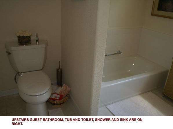 66 Madrone Road Weott, CA 95571 - Photo 28 of 40 NO. 72 UPSTAIRS GUEST BATH TUB AND TOILE