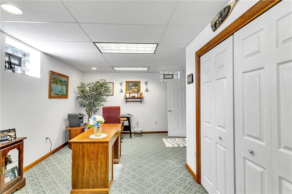 111 Francis Road Pittsburgh, PA 15239 - Photo 16 of 23 a view of a hallway with workspace and a window