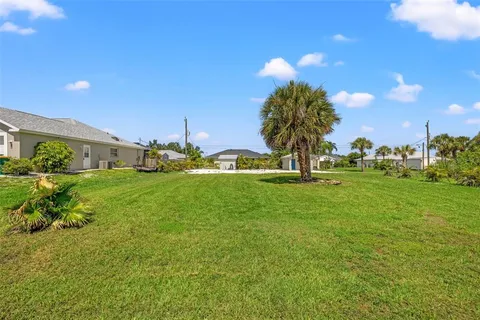 a view of a green field