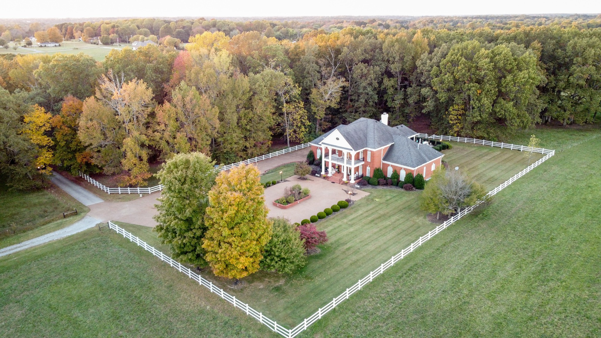 2295 Gideon Road Greenbrier, TN 37073 - Photo 2 of 48 an aerial view of a house with a yard