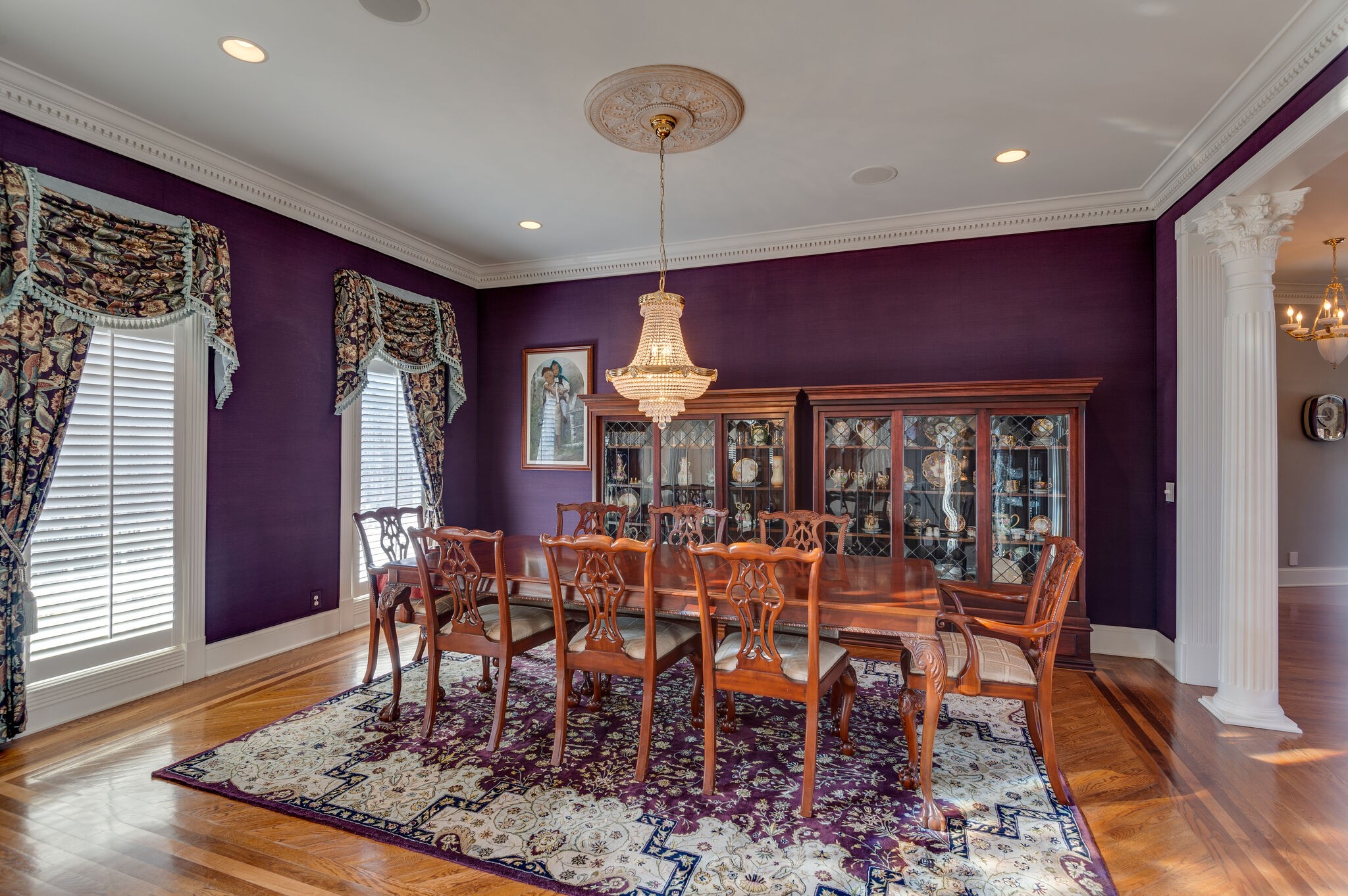 2295 Gideon Road Greenbrier, TN 37073 - Photo 11 of 48 a view of a dining room with furniture window and wooden floor