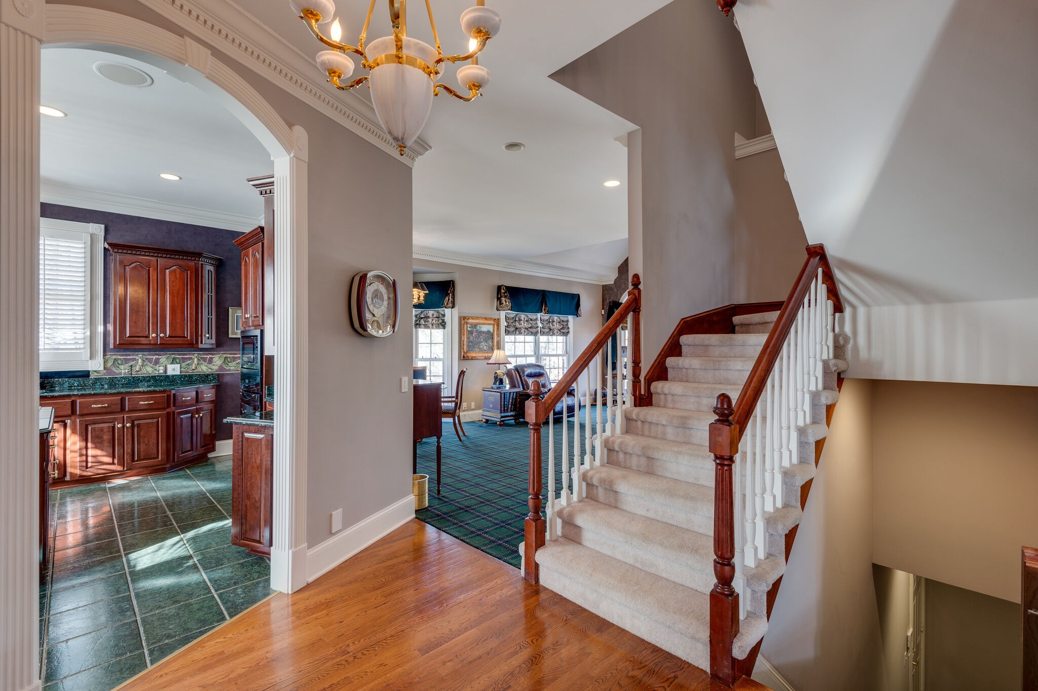 2295 Gideon Road Greenbrier, TN 37073 - Photo 15 of 48 a view of entryway and hall with wooden floor