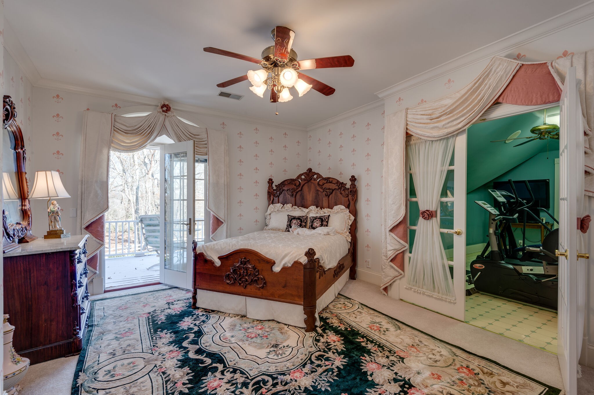 2295 Gideon Road Greenbrier, TN 37073 - Photo 33 of 48 a living room with furniture and a chandelier