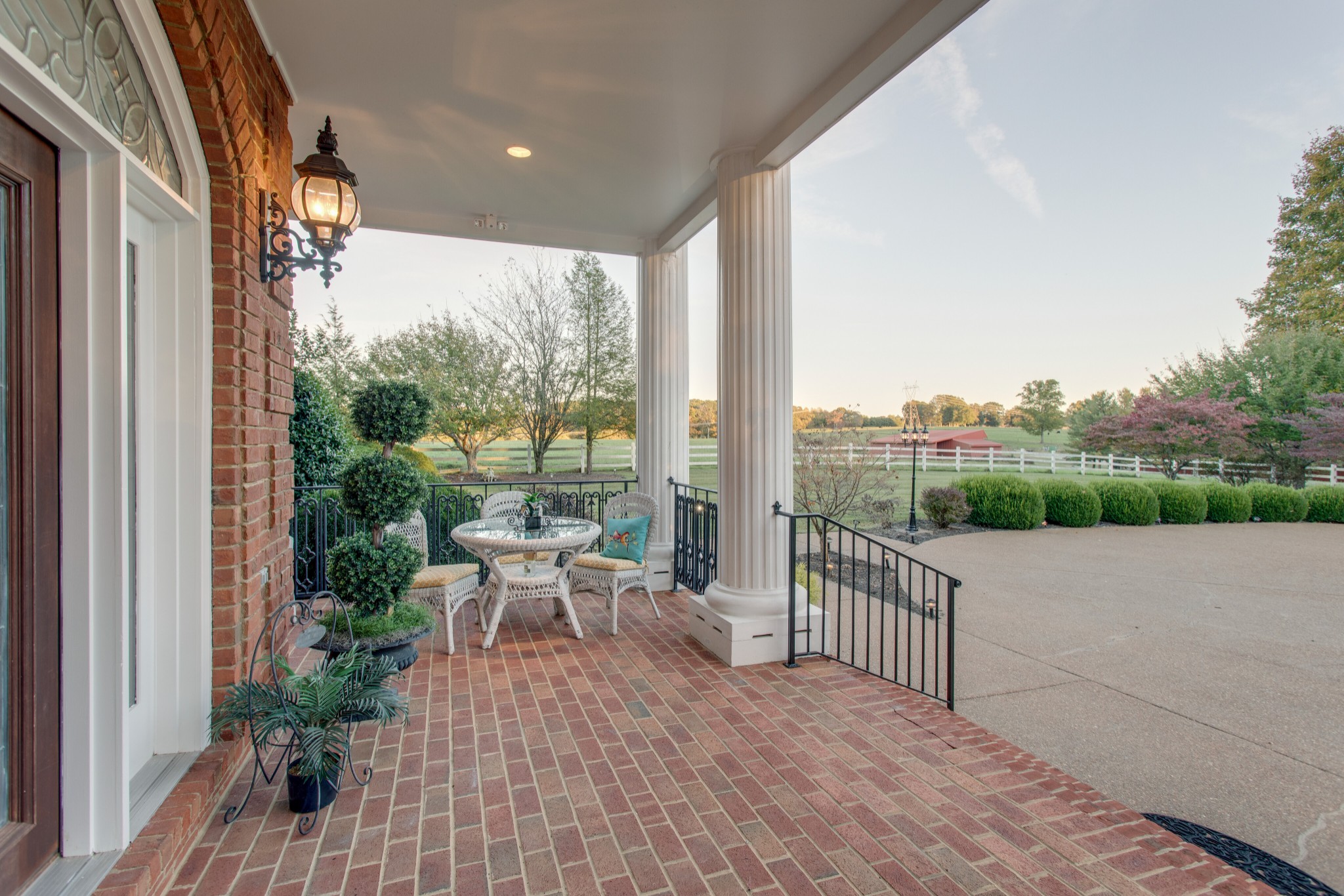 2295 Gideon Road Greenbrier, TN 37073 - Photo 7 of 48 a view of a chair and tables in the balcony