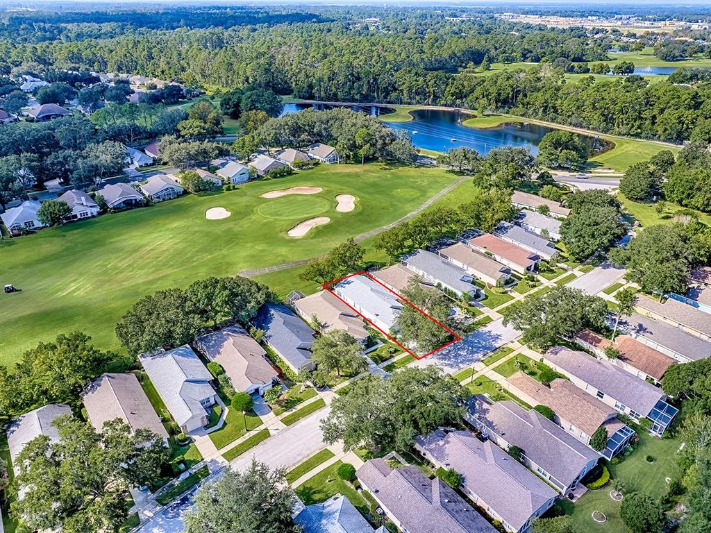 3016 Andover Court Mount Dora, FL 32757 - Photo 70 of 71 an aerial view of tennis court