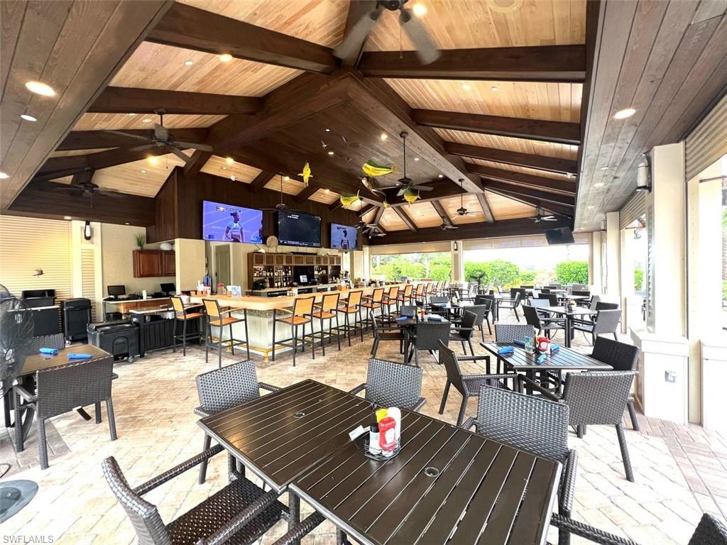 9637 Montelanico Loop, Unit 203 Naples, FL 34119 - Photo 37 of 50 Popular Bahama Bar and Pool Restaurant