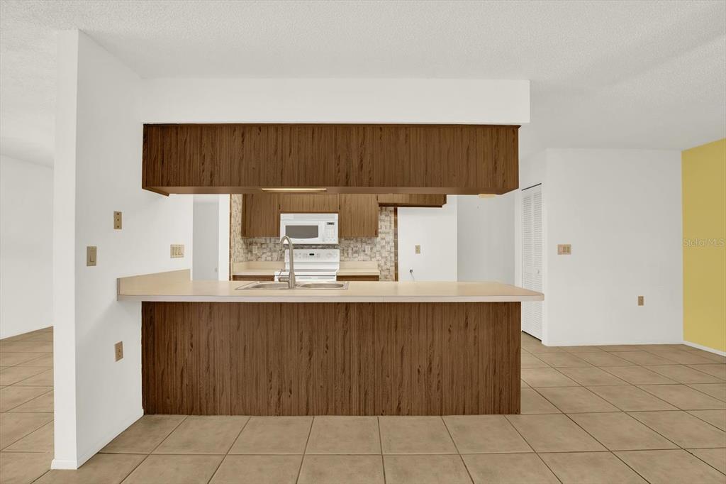 8410 Elgin Drive Port Richey, FL 34668 - Photo 15 of 37 a kitchen with a sink and cabinets