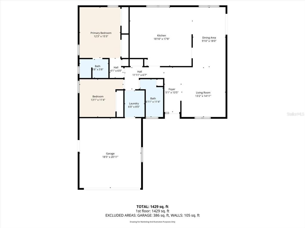 8410 Elgin Drive Port Richey, FL 34668 - Photo 4 of 37 a picture of floor plan