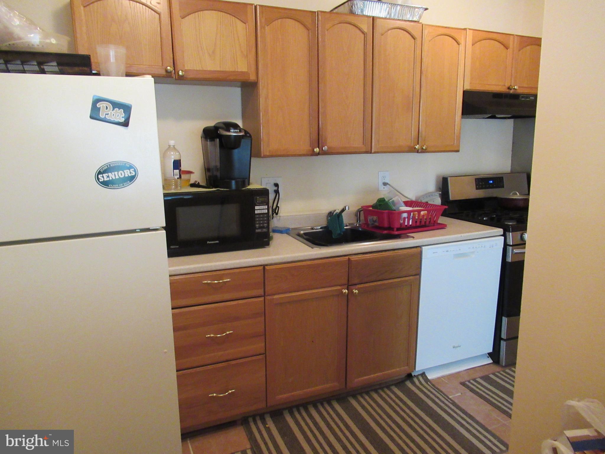 3812 Bel Pre Road, Unit 9 Silver Spring, MD 20906 - Photo 7 of 12 Kitchen, view from dining room