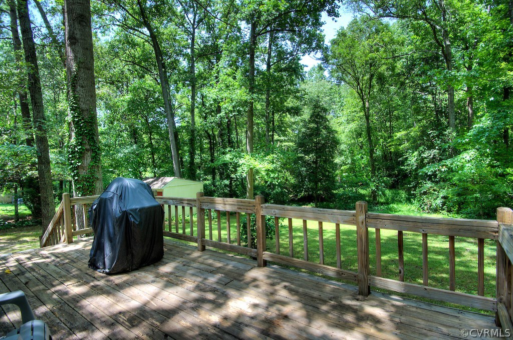 8430 Boones Trail Road Chesterfield, VA 23832 - Photo 24 of 24 a view of a deck with a backyard