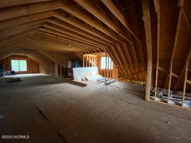 190 Cyrus Pollard Road Newport, NC 28570 - Photo 35 of 38 Unfinished Upstairs