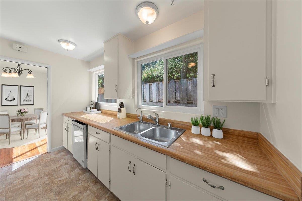 41 Ralston Drive Monterey, CA 93940 - Photo 12 of 31 a kitchen with a sink and a window