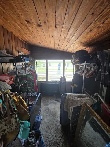 a room with gym equipment