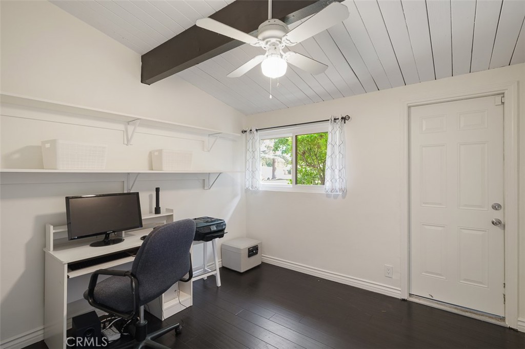 1391 North Fenimore Avenue Covina, CA 91722 - Photo 24 of 43 a view of workspace with wooden floor windows