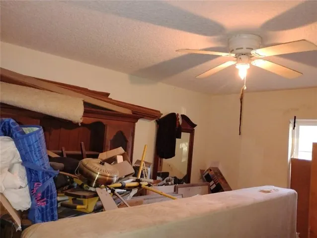 a room with gym equipment