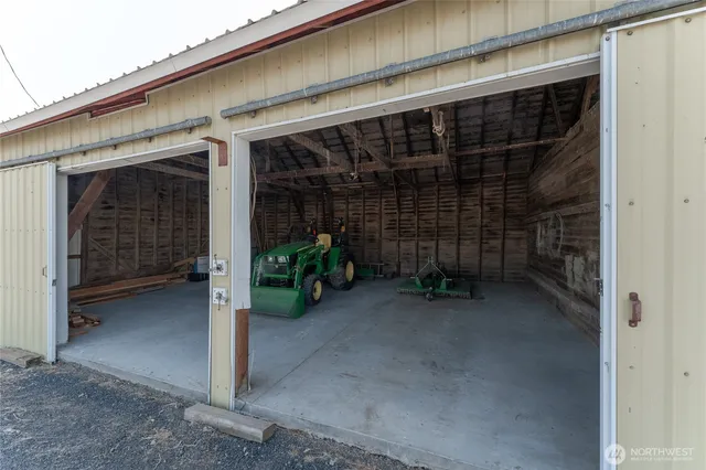 a view of car garage
