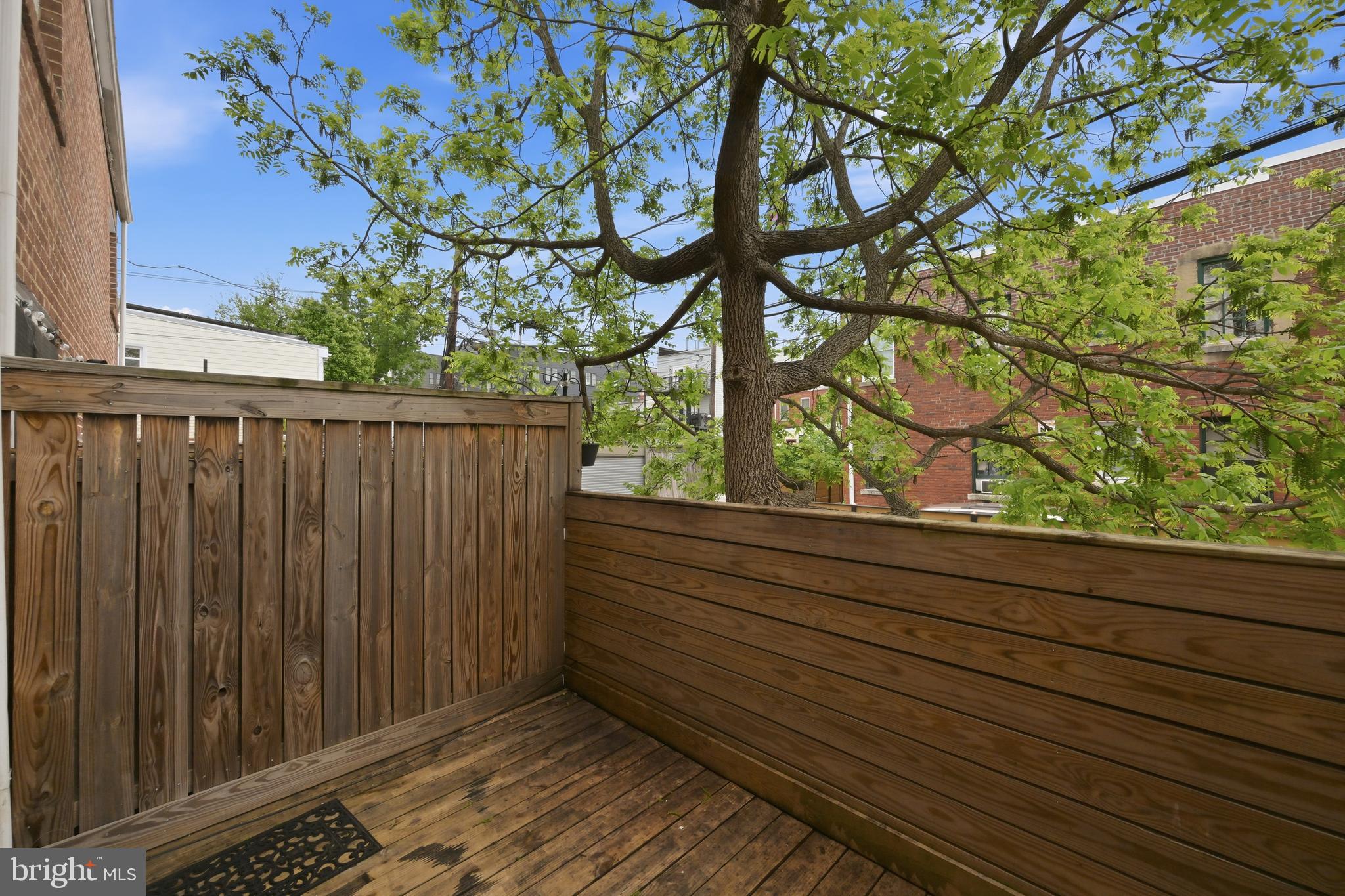 3534 6th Street Northwest Washington, DC 20010 - Photo 13 of 25 a view of a wooden fence
