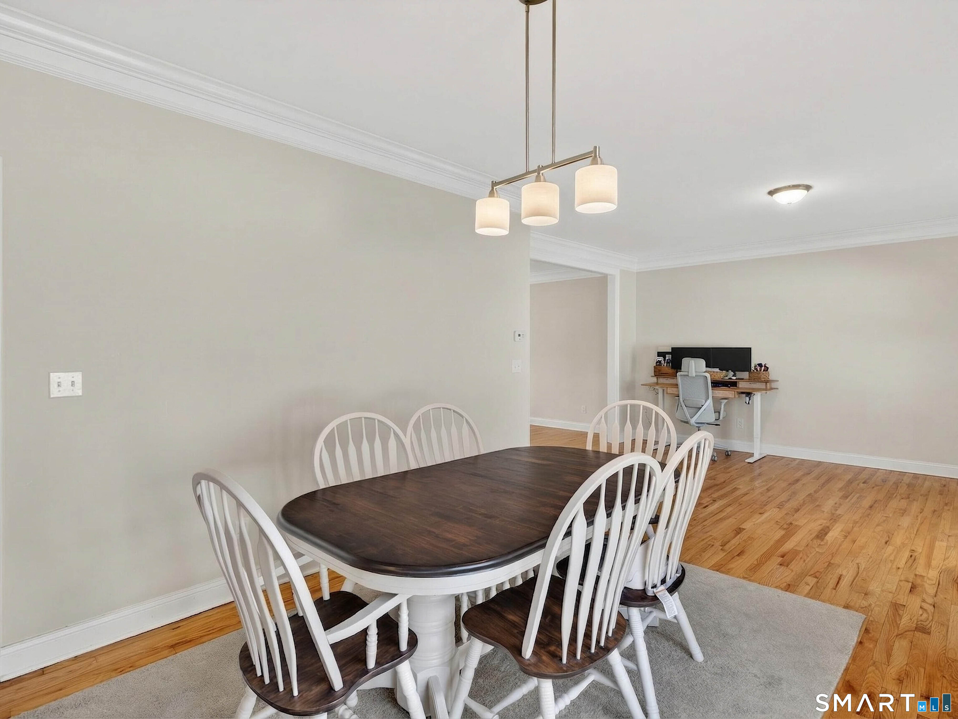 6 Constance Street New Haven, CT 06512 - Photo 12 of 39 a view of a dining room with furniture and chandelier