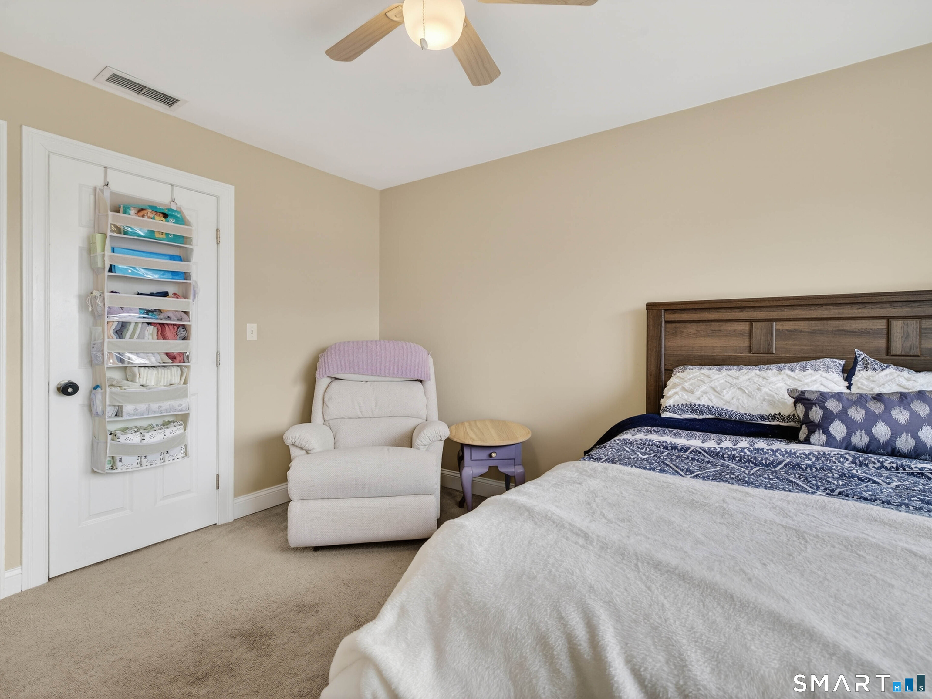 6 Constance Street New Haven, CT 06512 - Photo 27 of 39 a bedroom with two beds and painted walls