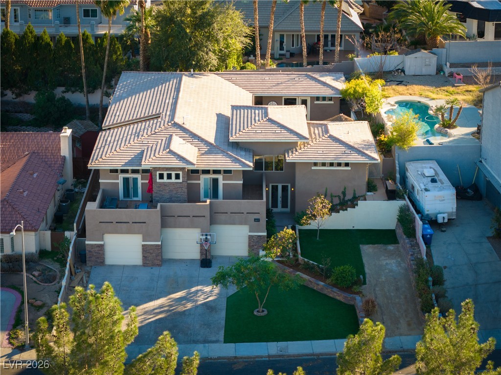2817 High View Drive Henderson, NV 89014 - Photo 2 of 77 Drone / aerial view
