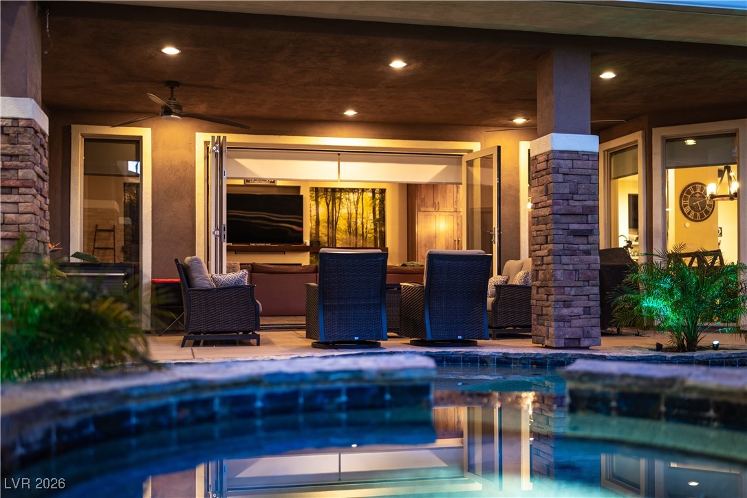 2817 High View Drive Henderson, NV 89014 - Photo 65 of 77 Outdoor pool with a patio