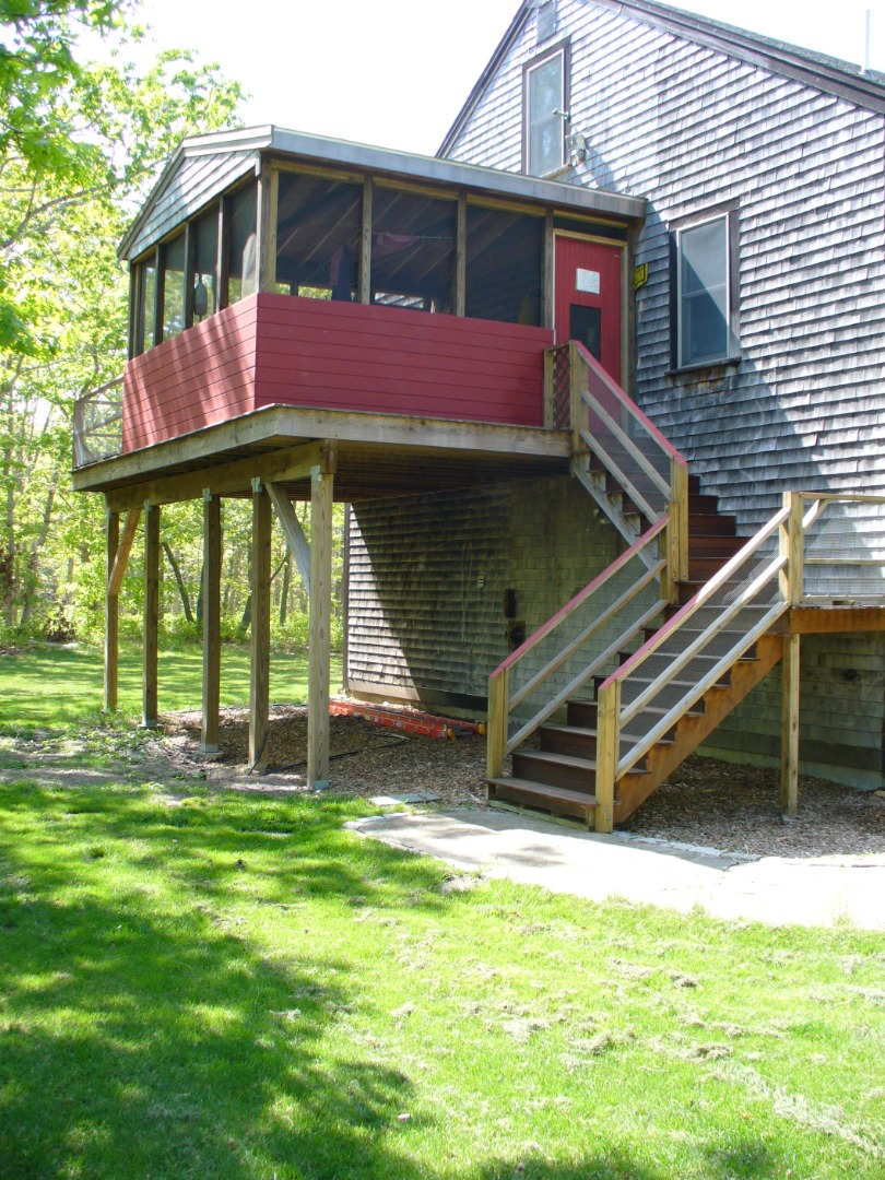 REAR PORCH ENTRANCE