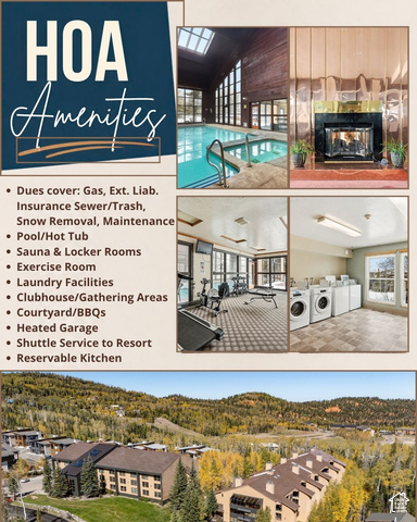 150 Ridgeview Street Brian Head, UT 84719 - Photo 43 of 43 HOA Amenities List. Detailing included services and communal facilities associated with the property