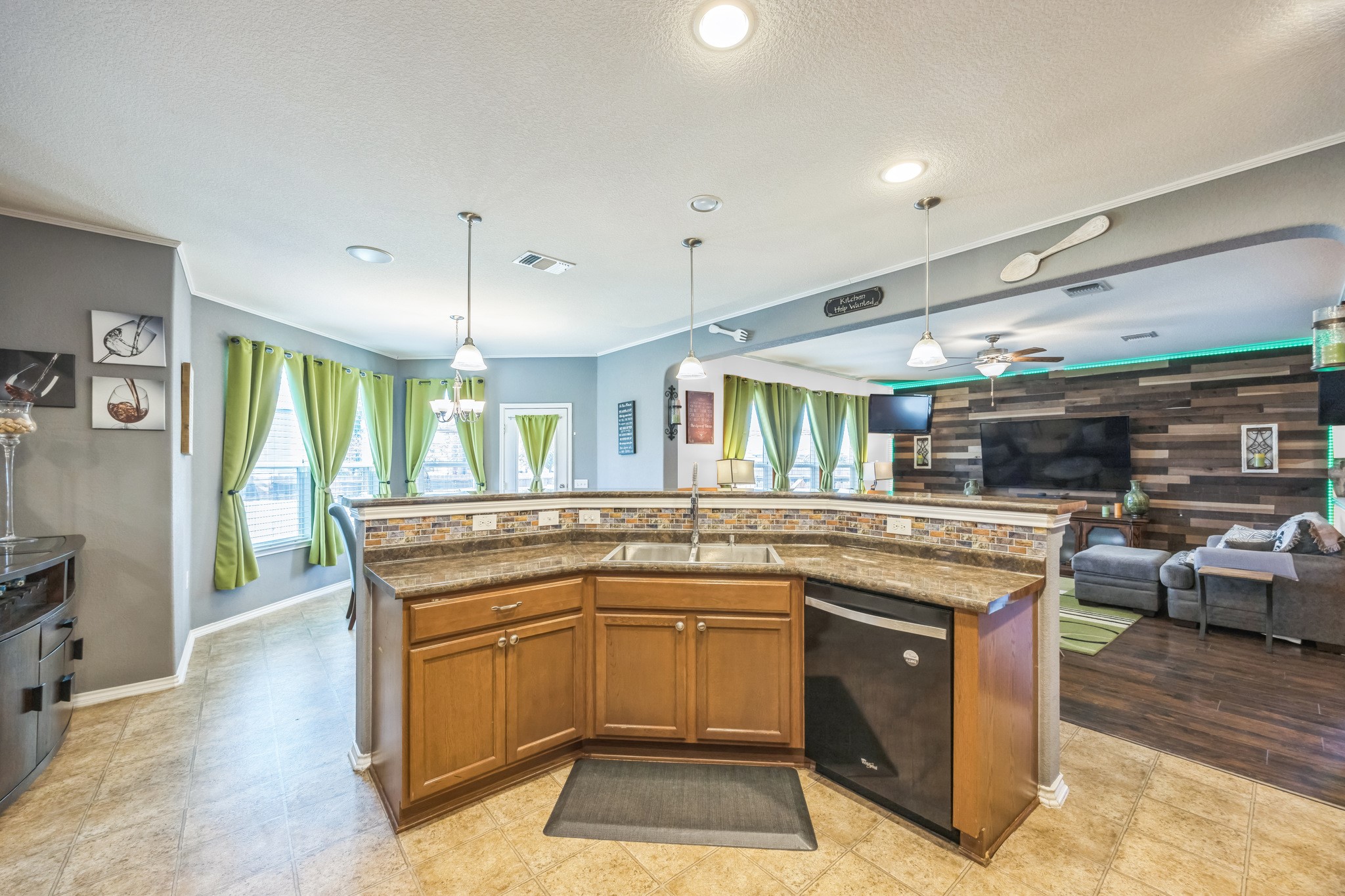6401 Quinton Drive Austin, TX 78747 - Photo 11 of 29 a kitchen with a sink stove and cabinets