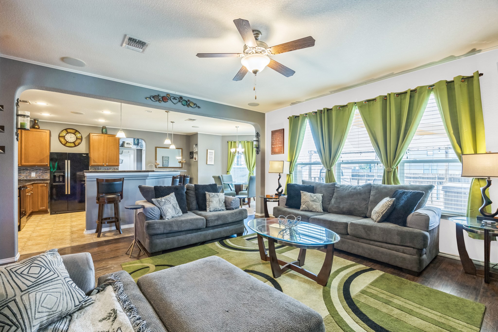 6401 Quinton Drive Austin, TX 78747 - Photo 8 of 29 a living room with furniture and a large window