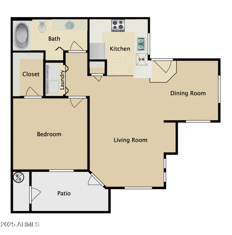 a picture of floor plan