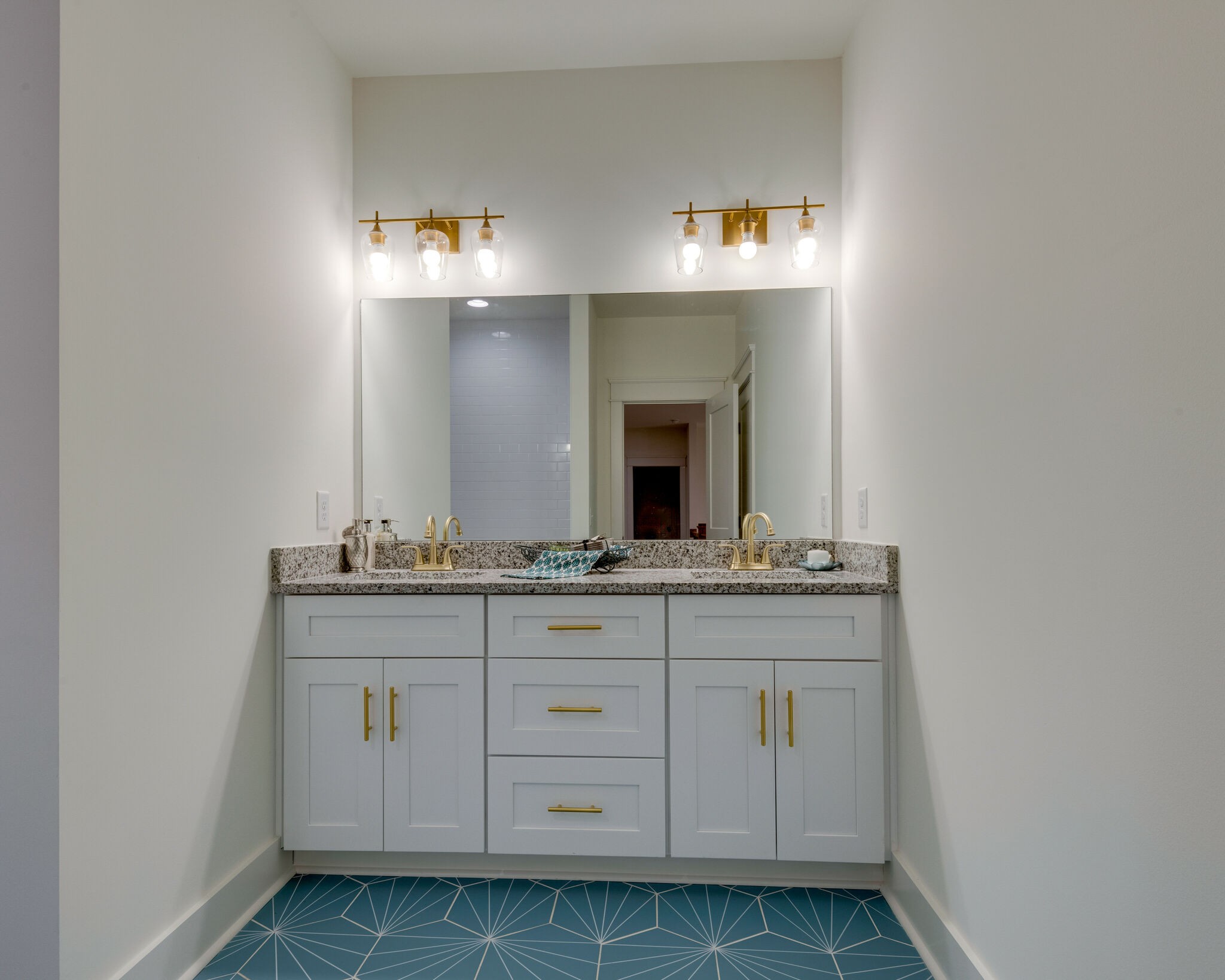 1106 Garton Road Burns, TN 37029 - Photo 33 of 46 a bathroom with a sink and a mirror