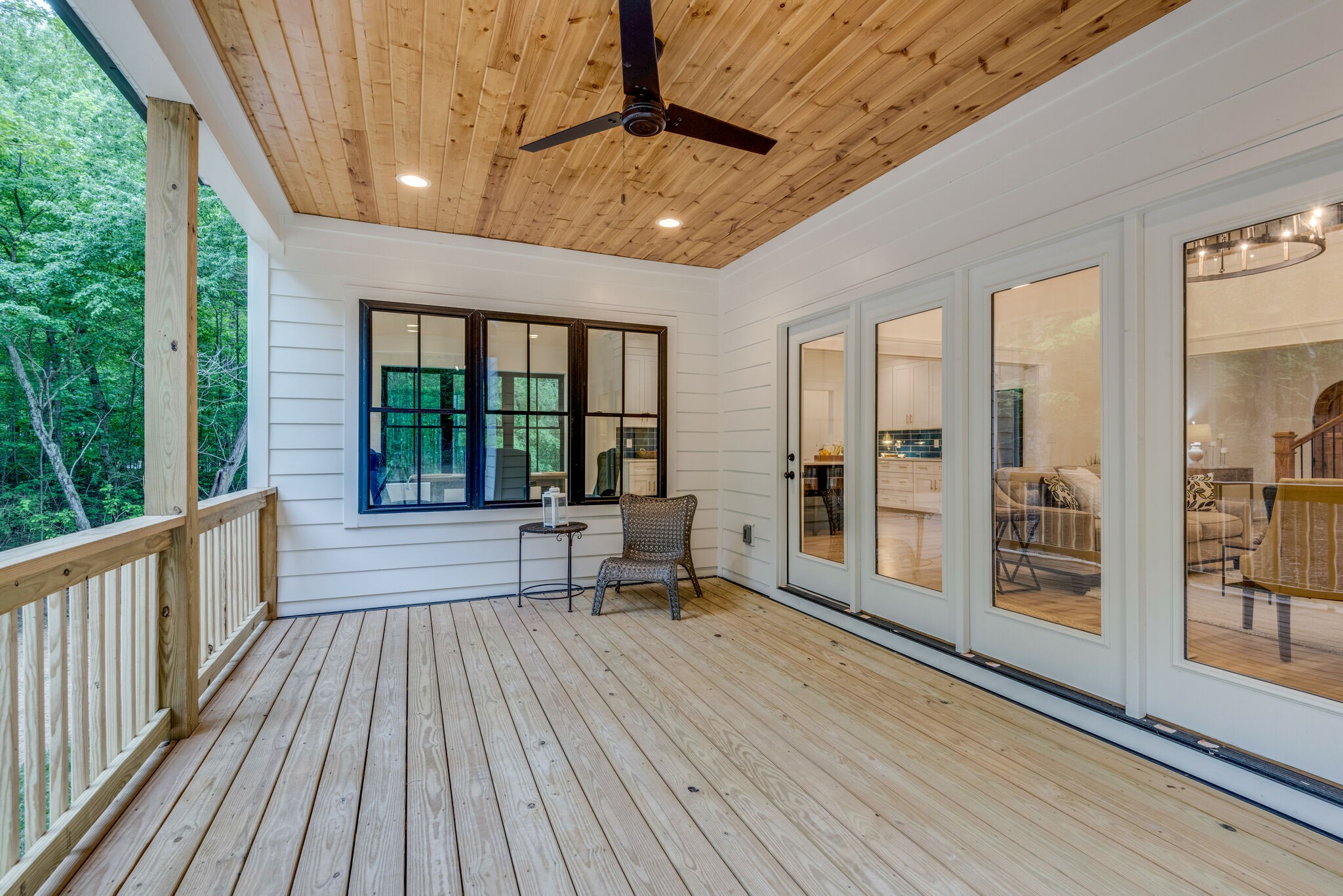 1106 Garton Road Burns, TN 37029 - Photo 43 of 46 a view of a balcony with wooden floor