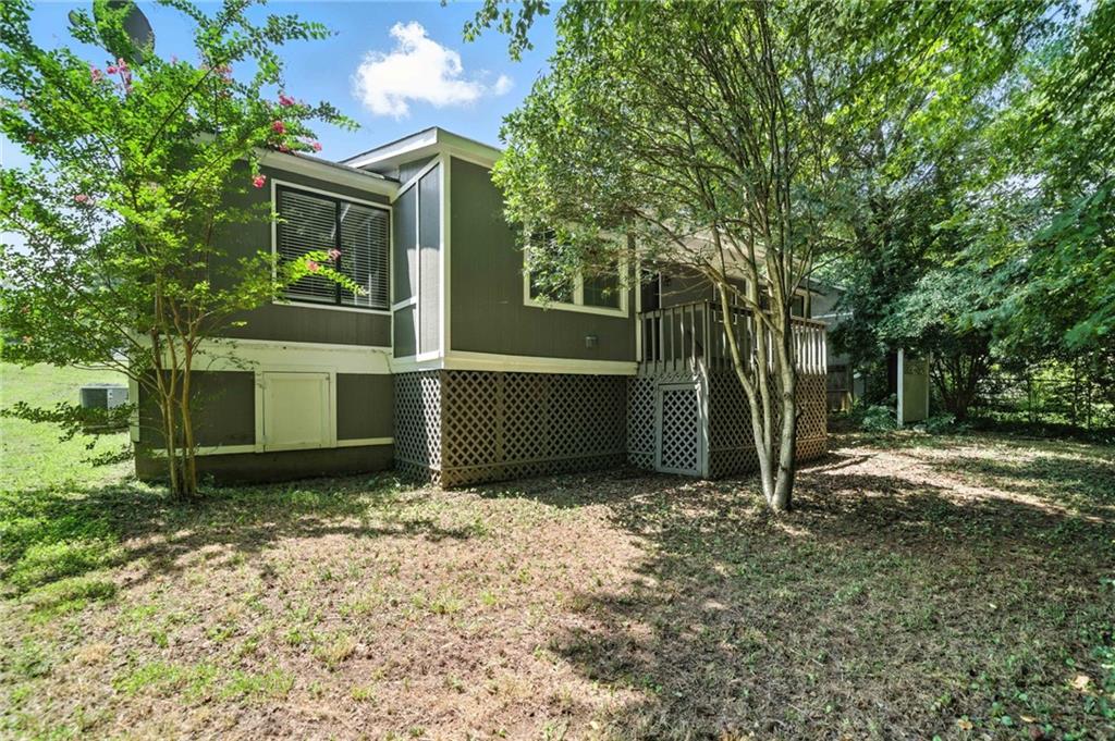 3045 Wildflower Lane Southwest Snellville, GA 30039 - Photo 30 of 35 a view of a backyard