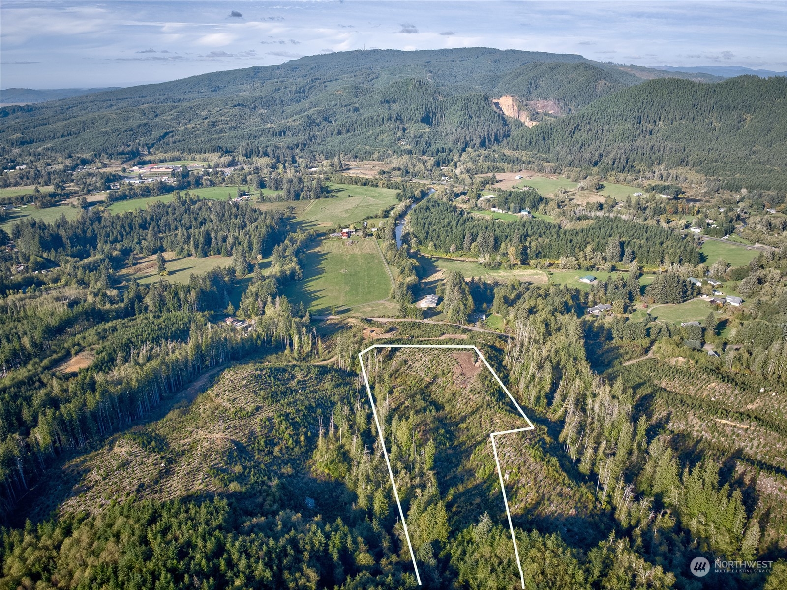 2 South B S Valley Road Naselle, WA 98638 - Photo 11 of 16 a view of a lake with mountains in the background