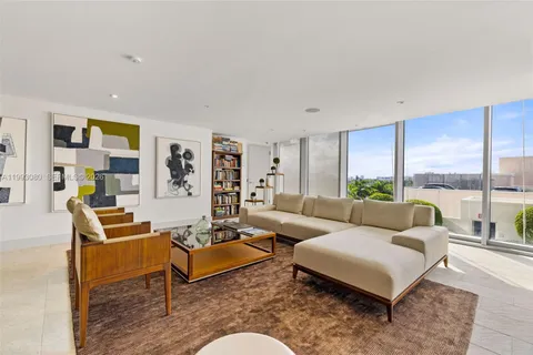 a view of a city with tall buildings