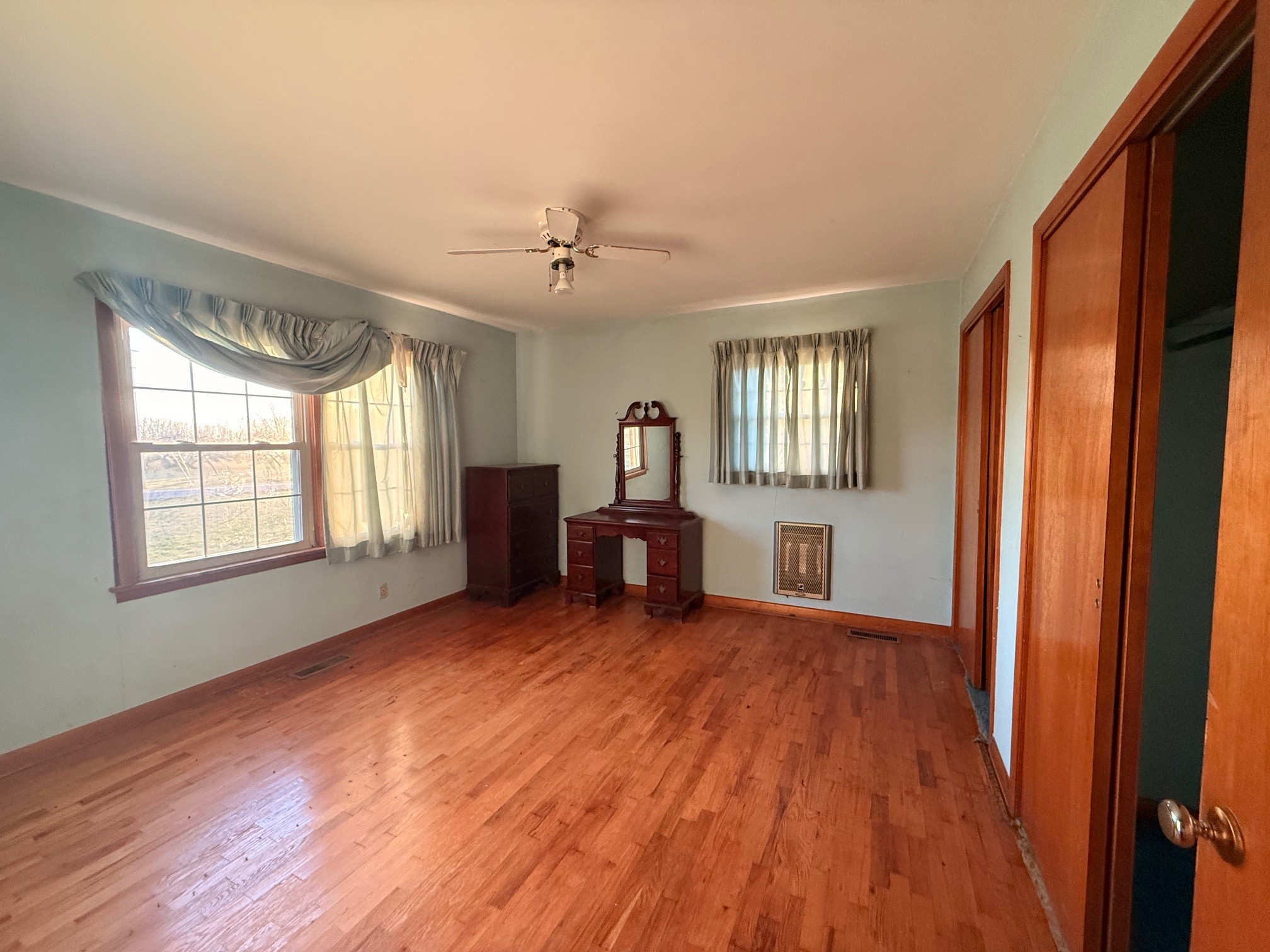 126 Dunn Road Leoma, TN 38468 - Photo 7 of 16 wooden floor in an empty room with a window