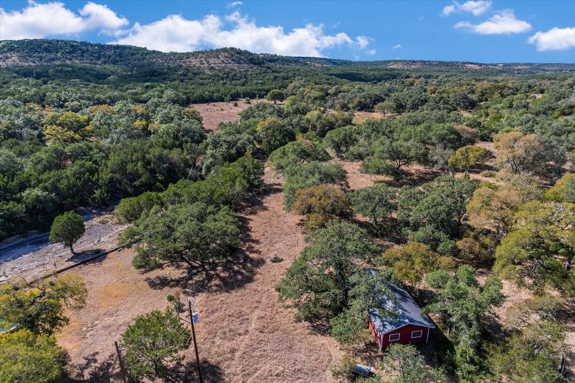 0 Spoke Hollow Road Wimberley, TX 78676 - Photo 10 of 12 an aerial view of a house with a yard