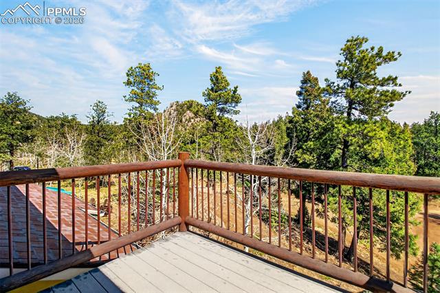 255 Summit Road Manitou Springs, CO 80829 - Photo 27 of 48 Views from the walk out deck off primary bedroom