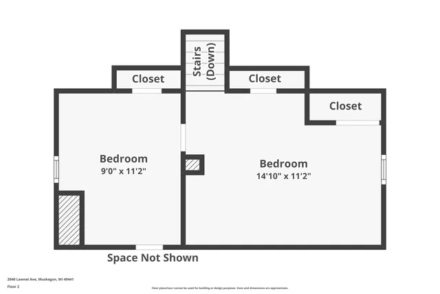 $195,000 | 2040 Lawnel Avenue, Muskegon, MI 49441