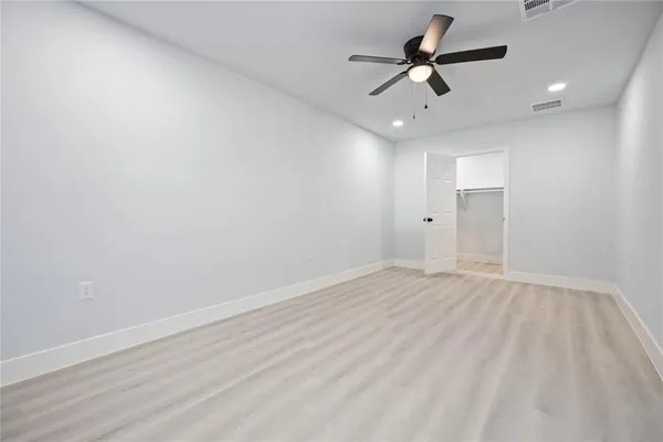 wooden floor in an empty room