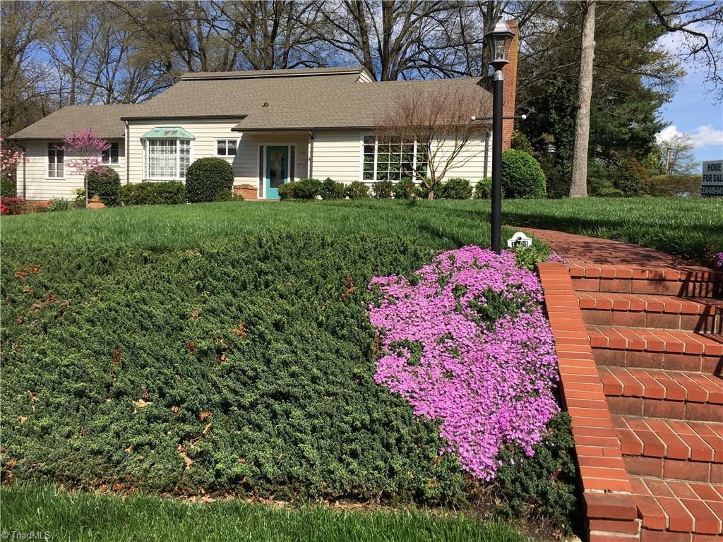1104 Rockford Road High Point, NC 27262 - Photo 2 of 30 Just lovely!!!! A gardener's dream. Brick pathways lead you to the front door to this home with Master on the Main. A MUST SEE!