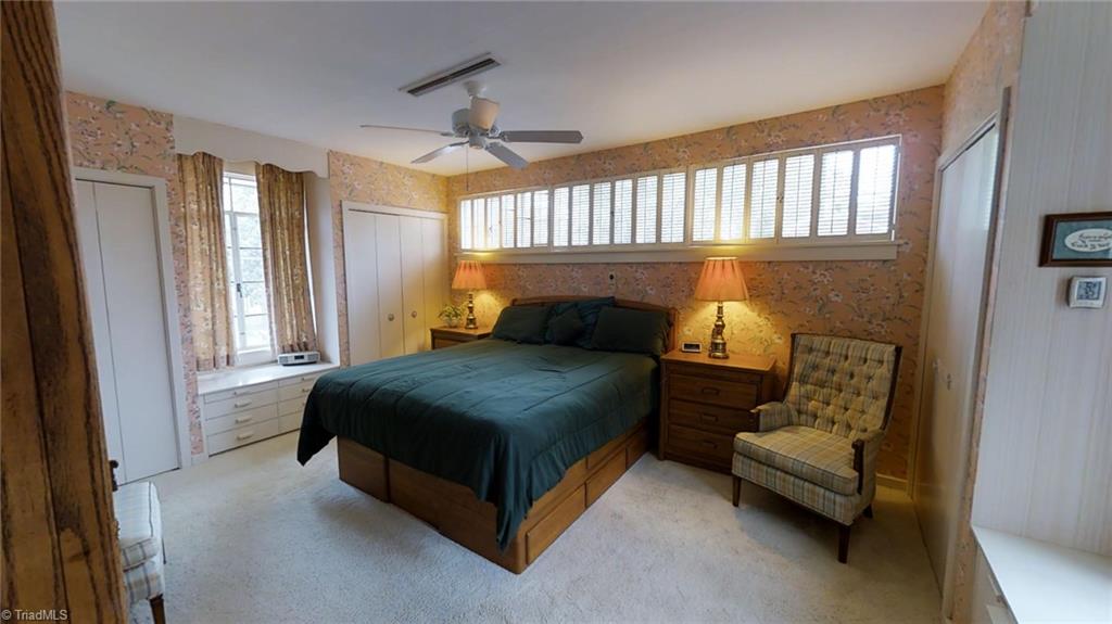 1104 Rockford Road High Point, NC 27262 - Photo 14 of 30 Lovely Master Bedroom with great closets and built ins.