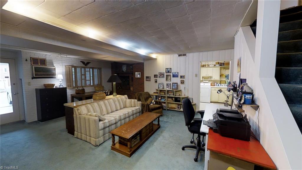 1104 Rockford Road High Point, NC 27262 - Photo 26 of 30 Lower Level Den/Playroom that is perfect for family gatherings.