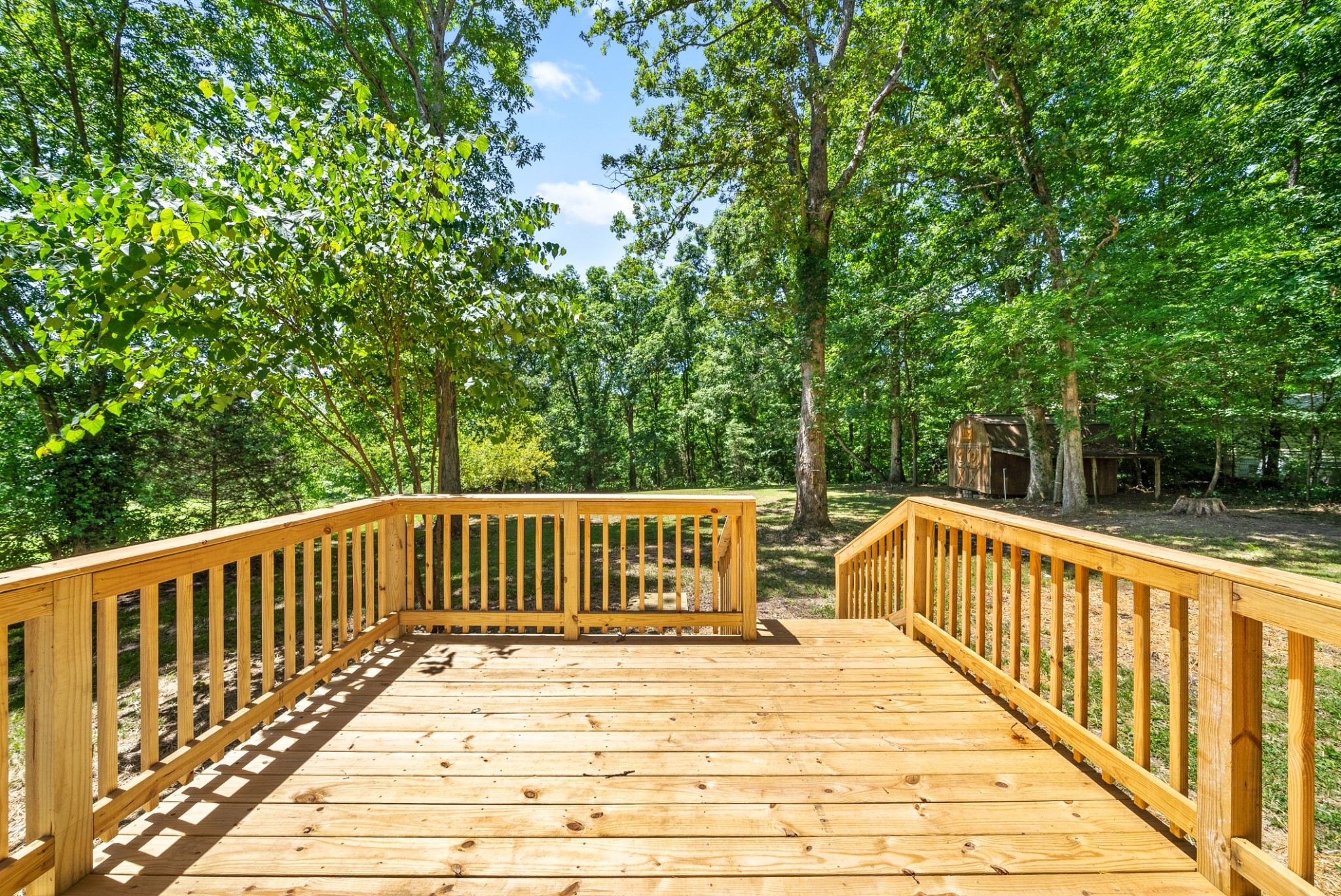 1120 Kingston Springs Road Kingston Springs, TN 37082 - Photo 17 of 20 a view of deck with a large trees