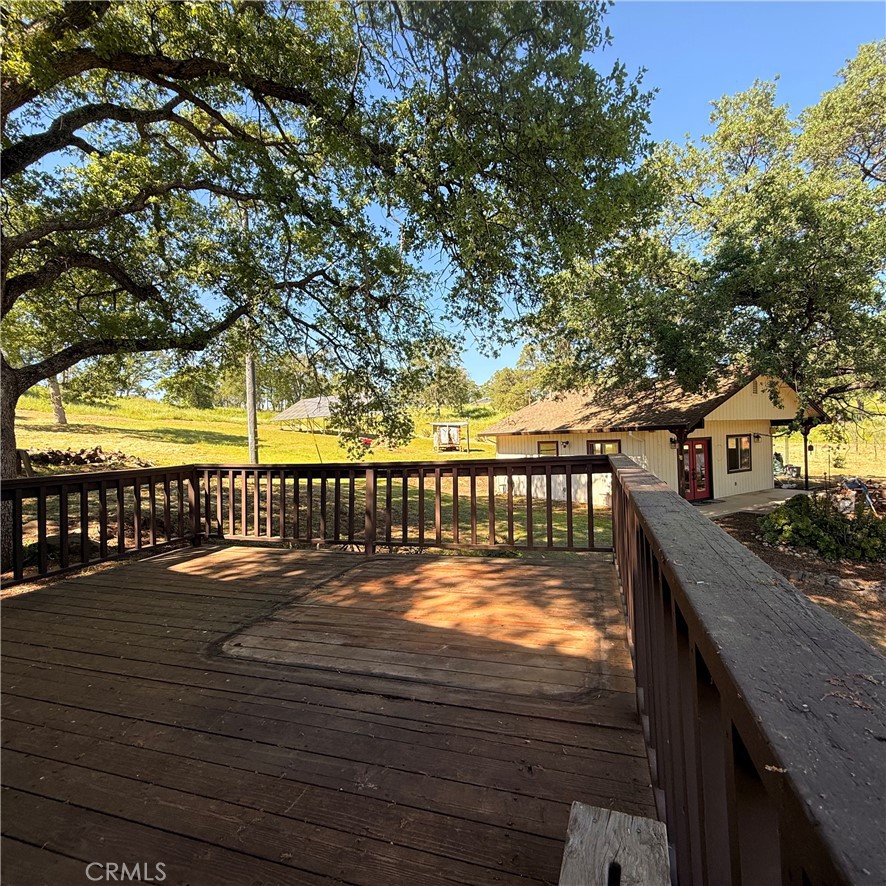 2877 Trower Road Catheys Valley, CA 95306 - Photo 18 of 68 Large deck off the side of the house.
