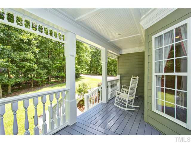 6816 Pinnacle Ridge Road Raleigh, NC 27603 - Photo 4 of 24 Another look at the porch with plenty of room for those rockers! Porch