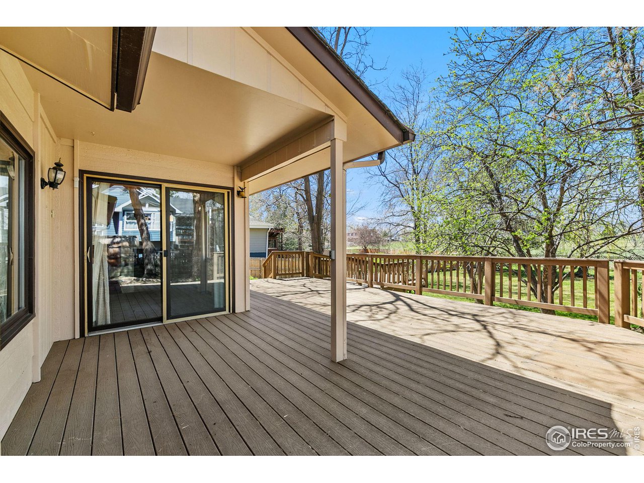 2309 Franklin Road Fort Collins, CO 80524 - Photo 22 of 33 Large deck in the backyard