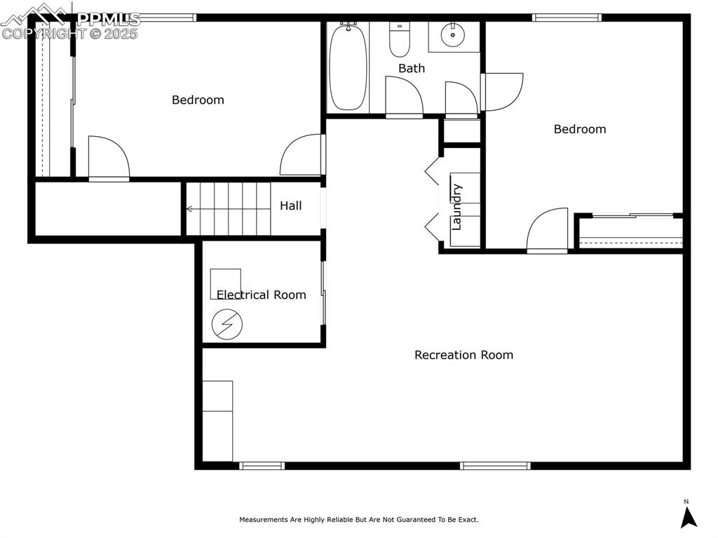 4806 Rusty Nail Point, Unit 101 Colorado Springs, CO 80916 - Photo 38 of 39 a picture of a black and white wall
